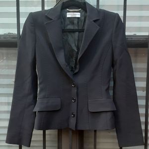 Dolce & Gabbana black form fitting blazer